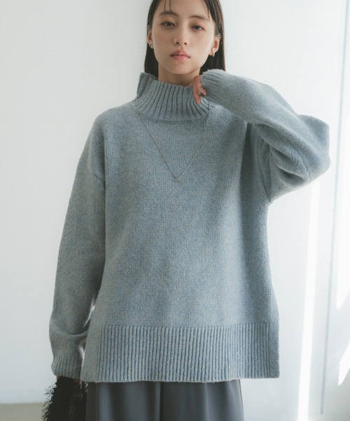 「VANNIE U」 長袖ニット FREE ピンク レディース_画像9