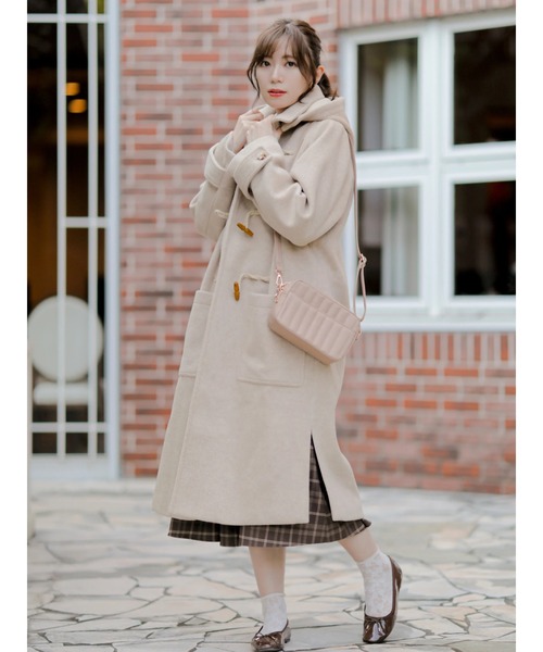 Areeam（アリーム） ダッフルコート FREE ライトベージュ レディース