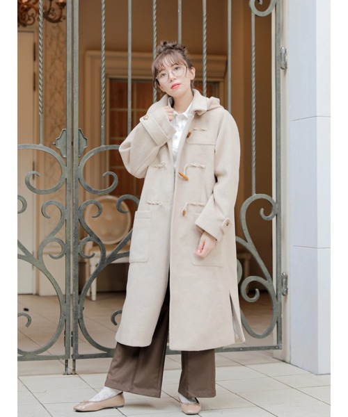 Areeam（アリーム） ダッフルコート FREE ライトベージュ レディース