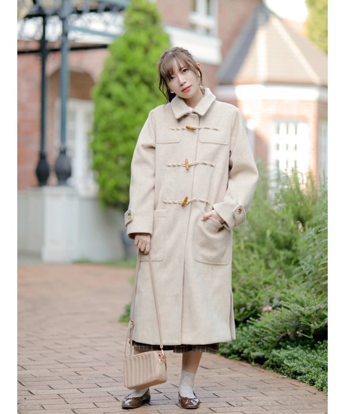 Areeam（アリーム） ダッフルコート FREE ライトベージュ レディース