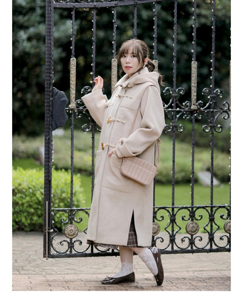 Areeam（アリーム） ダッフルコート FREE ライトベージュ レディース