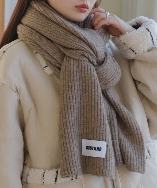 Kastane（カスタネ） ストール FREE ベージュ レディース : ZOZOTOWN
