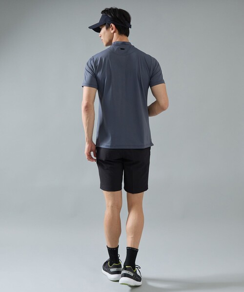 JUN&ROPE' tシャツ ロメリーナナイロンジャージモックネック