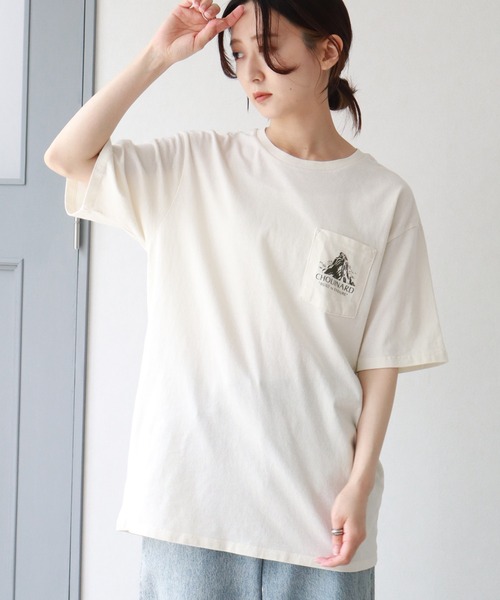 みか　ダントン  パタゴニアカットソー　Tシャツ ◇DANTON(ダントン) POCKET T-SHIRT(ポケットTシャツ) メンズ トップス