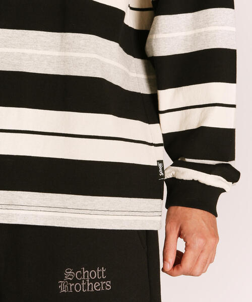 専用SCHOTT BROS. ショット ヘビーロンT 長袖シャツ L 楽天市場】Schott（ショット） ベーシック ロゴ 長袖 Tシャツ