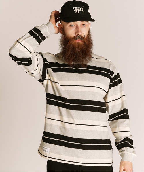 Schott N.Y.C tシャツ Schott/ショット/O.G. BORDER LS T-SHIRT