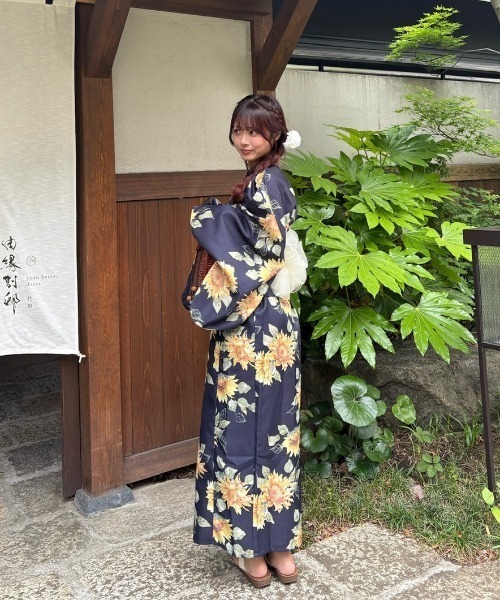 こだわり浴衣4点セット ラベンダー ZOZOTOWN 浴衣 セット 早い者勝ち♡ apres jour 浴衣 アソート花柄浴衣セット「ZOZOTOWN限定アイテム