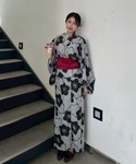 浴衣 2025 浴衣4点セット レディースの詳細画像2
