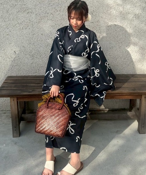 nemne store 2way浴衣4点セット nemne 浴衣 2025 浴衣4点セット レディース : ZOZOTOWN Yahoo!店