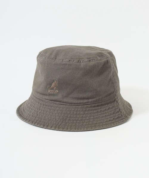 KANGOL（カンゴール） 帽子 ハット ワンポイントロゴ バケットハット