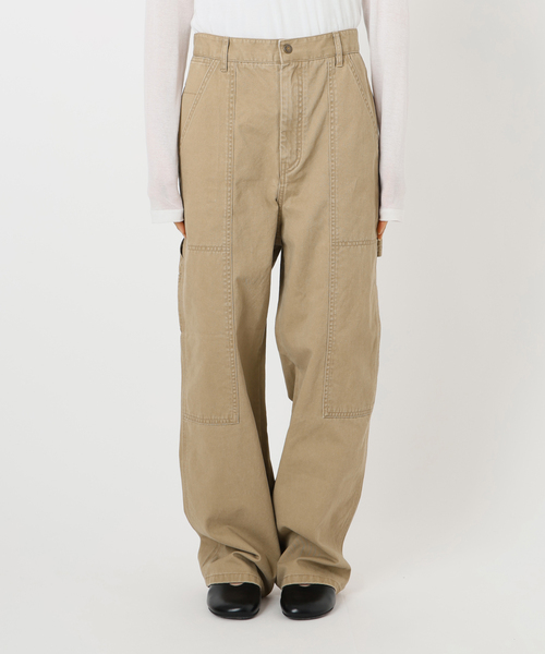 Spick＆Span（スピック アンド スパン） チノパン 刺繍ペインター