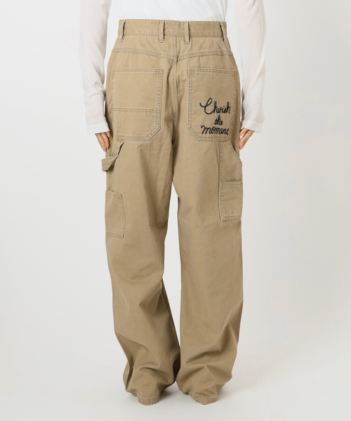 値下げ　spick&span 樋口さんコラボ 　ベージュ チノパン Higuchi*S サスペンダーツキチノパン（チノパンツ）｜Spick and Span