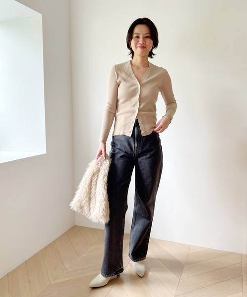 LE TALON（ル タロン） ブーツ 5cmポインテッドニットショートブーツ