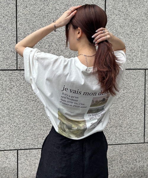 I-SOOK（アイスー） tシャツ 半袖 「ISOOK / アイスー」バックプリント