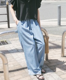 ジーンズ デニム デニムパンツ レーヨンデニムワイドパンツ レディース｜ZOZOTOWN Yahoo!店