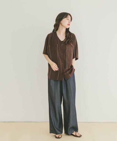 【DULCAMARA×URBAN RESEARCH ID デニムペンギンパンツ】 メーカー公式ショップ】 ID RESEARCH DULCAMARA×URBAN デニム