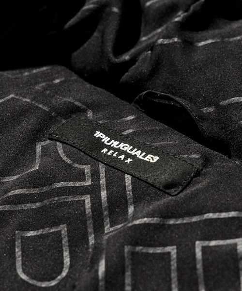 「1PIU1UGUALE3 RELAX 」 ブルゾン L ブラック×ホワイト メンズ_画像6