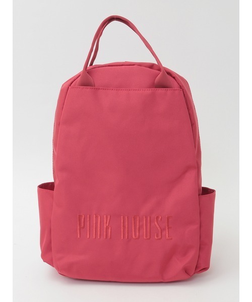 ピンクハウス リュック PINK HOUSE デイバック リュック ピンクハウスロゴ刺繍バック