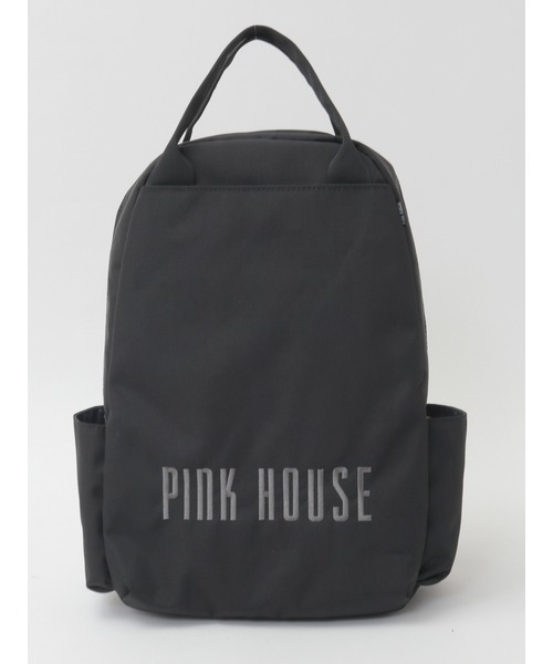 ピンクハウス リュック PINK HOUSE デイバック リュック ピンクハウスロゴ刺繍バック