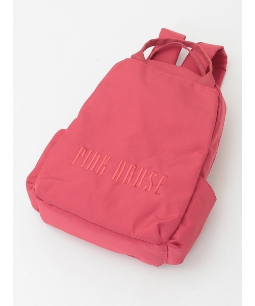 ピンクハウス リュック PINK HOUSE デイバック リュック ピンクハウスロゴ刺繍バック
