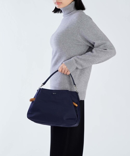 【極美品】【agnes b.】ナイロン2wayショルダーバッグ OAS14-03 agnes b.（アニエスベー） ショルダーバッグ バッグ ナイロン 2way