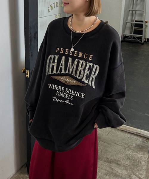 Chara Lush Life ボーイフレンドカレッジトレーナー 商品詳細 | ARTIST DELI SHOPPING