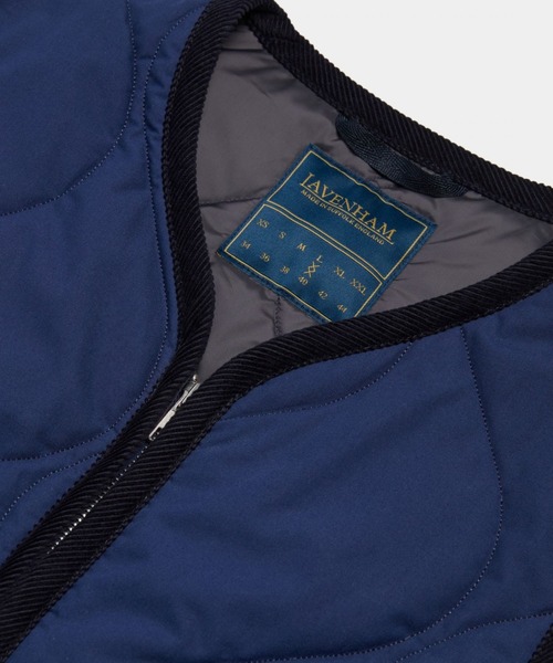 ラベンハムベスト　ネイビー　　36サイズ ラベンハムベスト ネイビー 36サイズ ラベンハムベスト ネイビー 36