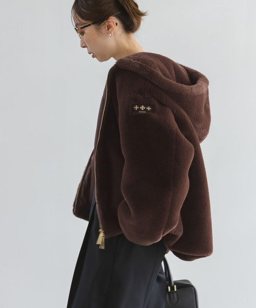 新品 定価68200円 TATRAS YUMOLA モカ ブラウン Noble WEB限定追加予約》TATRAS/タトラス YUMOLA(ユモラ)（ボア