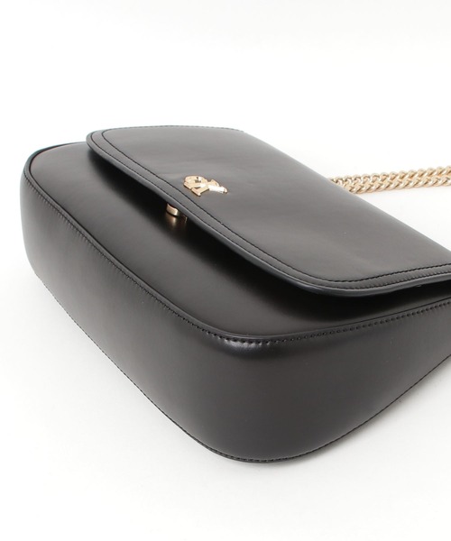 美品　カルバンクライン　ショルダーバック　ハンドバック　バック　ショルダー CALVIN KLEIN】◇モノグラム◇チェーン ショルダーバッグ◇ (Calvin