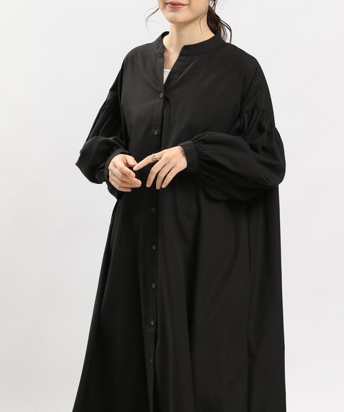 「GLOBAL WORK Smile Seed Store」 長袖ワンピース SMALL ブルー系その他6 レディース_画像4