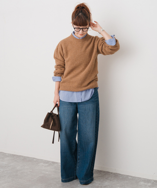 完売品 ★タグ付き新品★ スピックアンドスパン 50コットンコンパクトシャツ 50コットンコンパクトシャツ（シャツ/ブラウス）｜Spick & Span