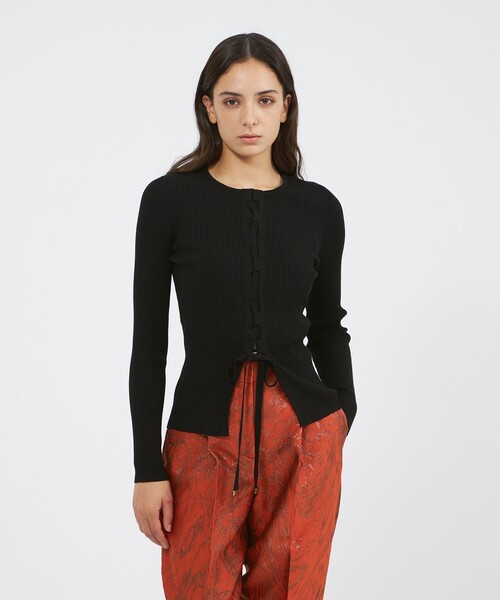 EPOCA（エポカ） ニット セーター レースアップニット プルオーバー