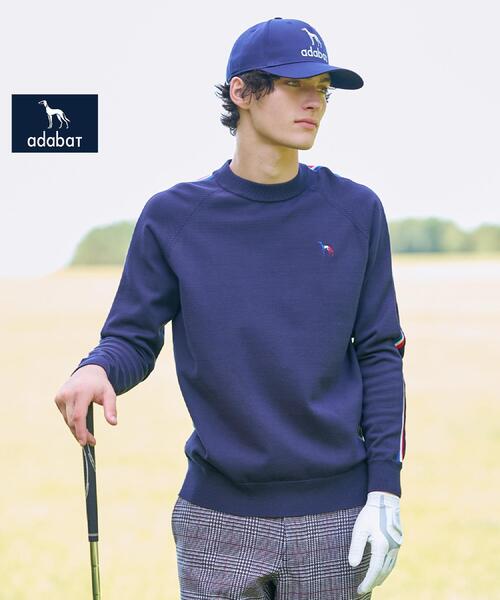adabat（アダバット） セーター ニット 「新レーベル ADABAT NAVY