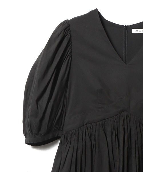 「MARIHA」 半袖ブラウス 36 ブラック レディース_画像5