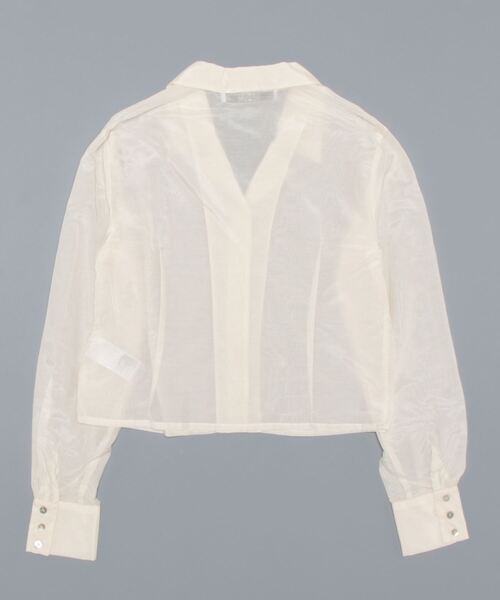 「VEQUM」 半袖シャツ FREE ホワイト レディース_画像2