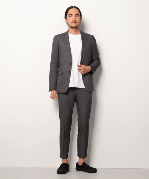 NANO universe（ナノ・ユニバース） セットアップ M チャコール メンズ