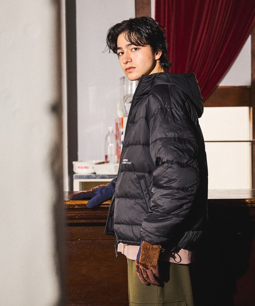 niko and…（ニコアンド） ブルゾン アウター ショート中綿フード