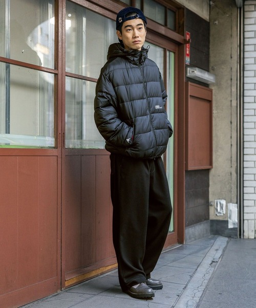 niko and…（ニコアンド） ブルゾン アウター ショート中綿フード