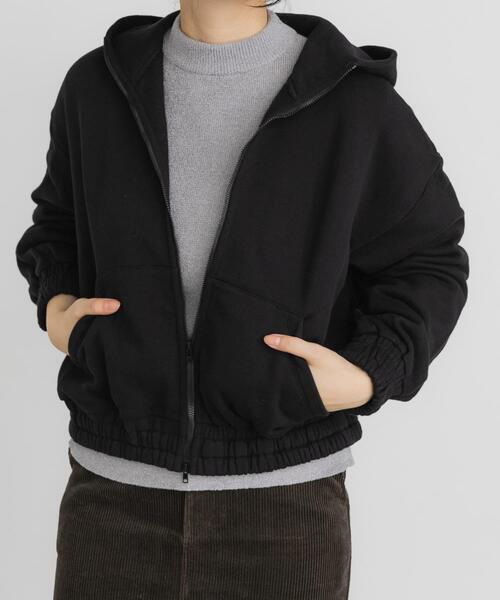 EKAL（エカル） パーカー ボタニルプライム裏起毛ZIPパーカー