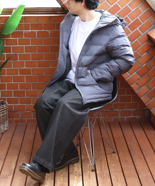 8 ダウンジャケット ダウン ダウン混シームレスジャケット メンズ