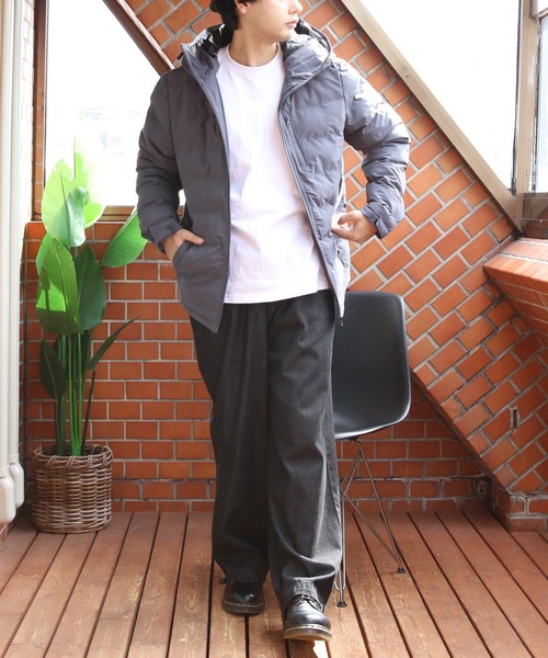 8 ダウンジャケット ダウン ダウン混シームレスジャケット メンズ