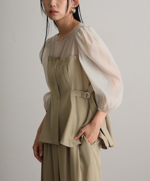 atlo（アトロ） パンツドレス セットアップパーティードレス結婚式