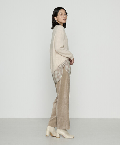 Gabardine K.T（ギャバジンK.T） ニット セーター ウールタムヤーン