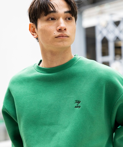 LAKOLE（ラコレ） トレーナー スウェット ロゴ裏起毛プルオーバー