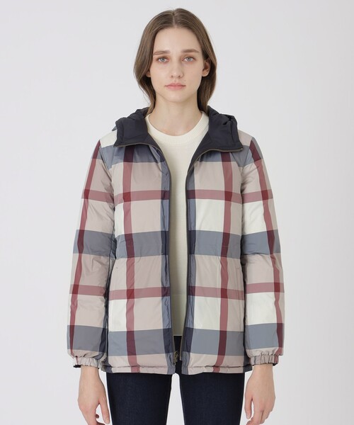 ⚫︎美品 BLUE LABEL CRESTBRIDGEリバーシブルダウンジャケット BLUE LABEL CRESTBRIDGE（ブルーレーベルクレストブリッジ）の「マット