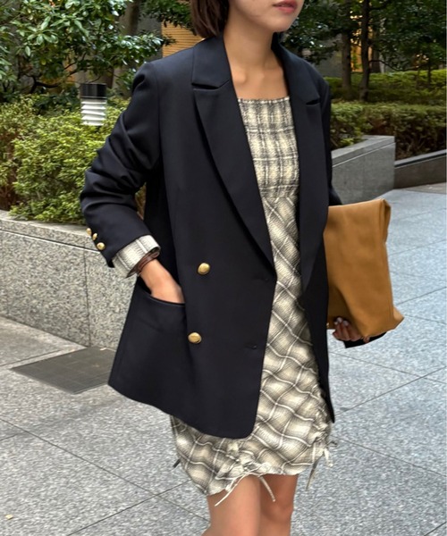 FREE'S MART レディース ダブルブレストジャケット FREE'S MART｜ダブルブレストジャケット | Rakuten Fashion(楽天