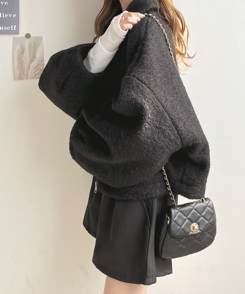 「Futier land」 ムートンベスト MEDIUM グレイッシュベージュ レディース_画像8