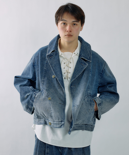 ジャーナルスタンダード　ホームステッド　デニムジャケット　M　新品 JOURNAL STANDARD J.S HOMESTEAD デニムジャケット gジャン J.S.