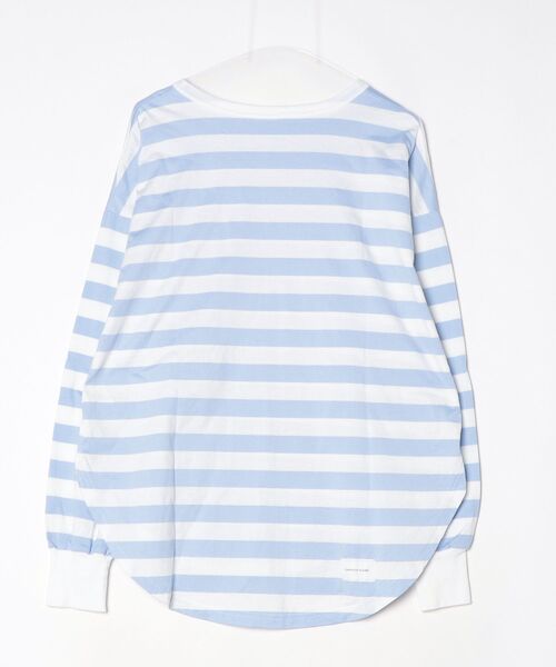 「CAROLINA GLASER」 長袖カットソー FREE サックスブルー レディース_画像2