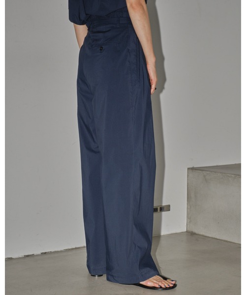 「TODAYFUL」 パンツ 38inch ネイビー レディース_画像6